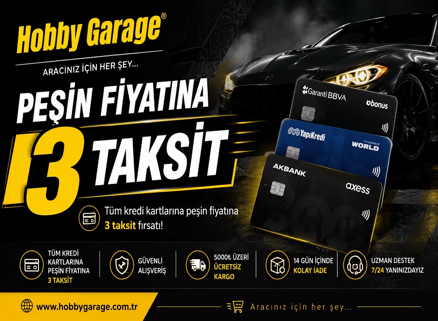 3 taksit