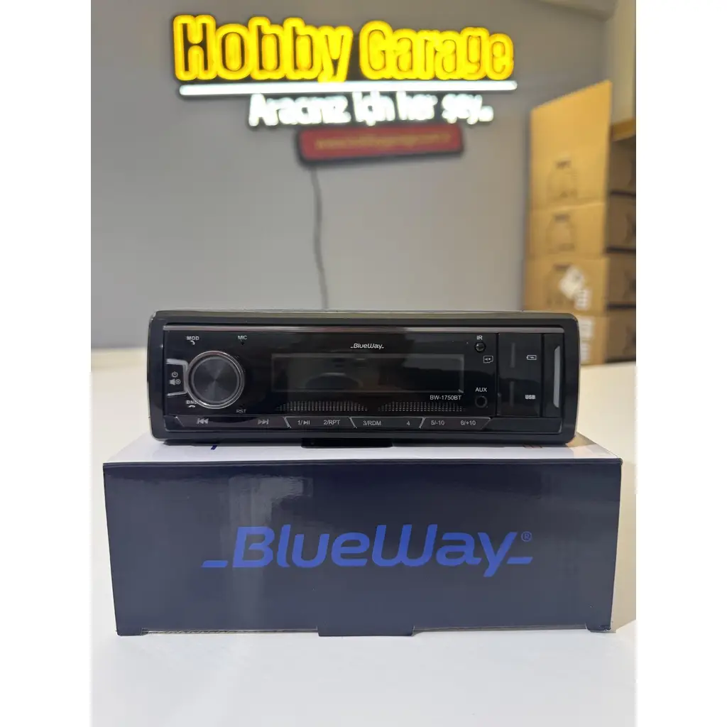 BLUEWAY BW-1750BT OTO TEYP USB AUX BLUETTOTH HIZLI ŞARJ BLUEWAY BW-1750BT OTO TEYP USB AUX BLUETTOTH HIZLI ŞARJ