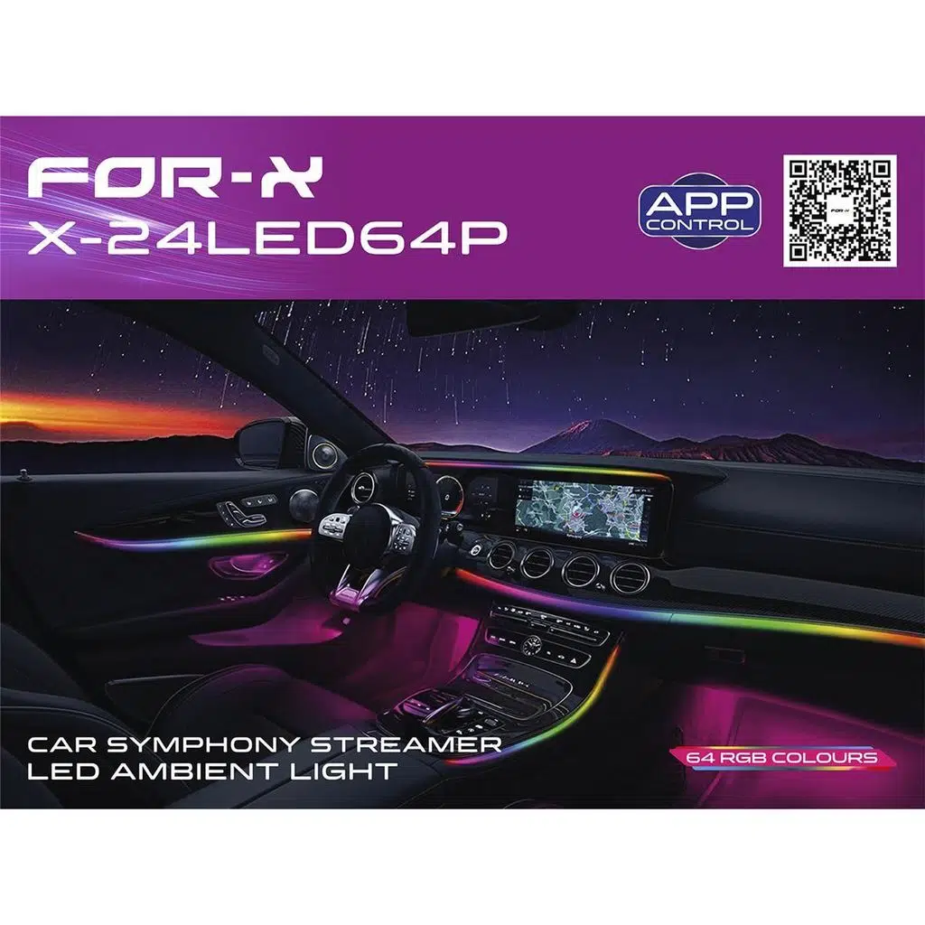 FOR-X X-LED64 İÇ AMBİYANS AYDINLATMA SETİ