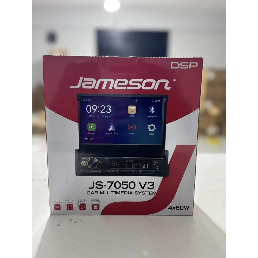 JAMESON JS-7050V3 DSP İŞLEMCİLİ İNDACH OTO TEYP