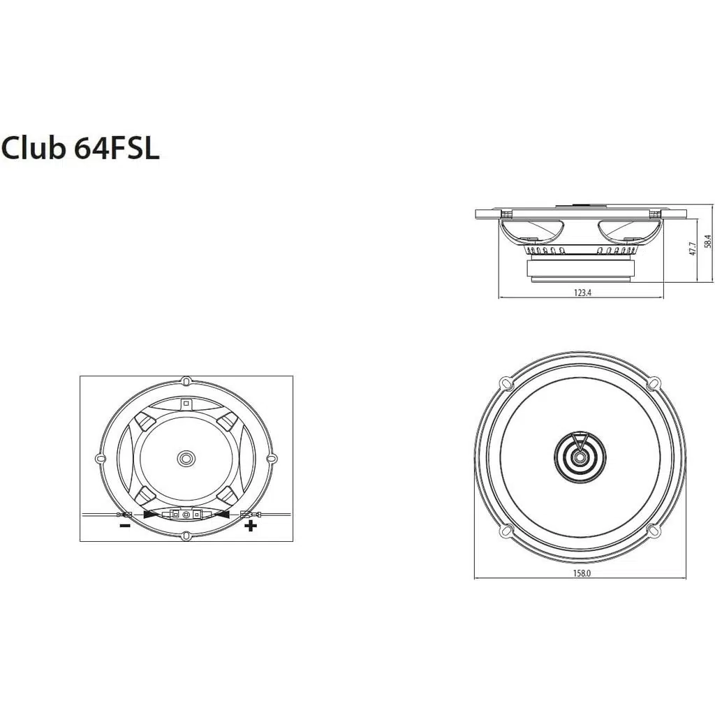 JBL CLUP 64FSL 16CM COAXİAEL HOPARLÖR TAKIMI JBL CLUP 64FSL 16CM COAXİAEL HOPARLÖR TAKIMI