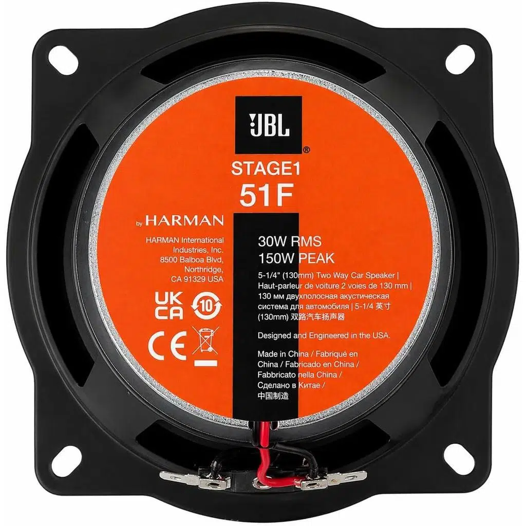 JBL STAGE 1 51F 13CM COAXİAL HOPARLÖR TAKIMI JBL STAGE 1 51F 13CM COAXİAL HOPARLÖR TAKIMI